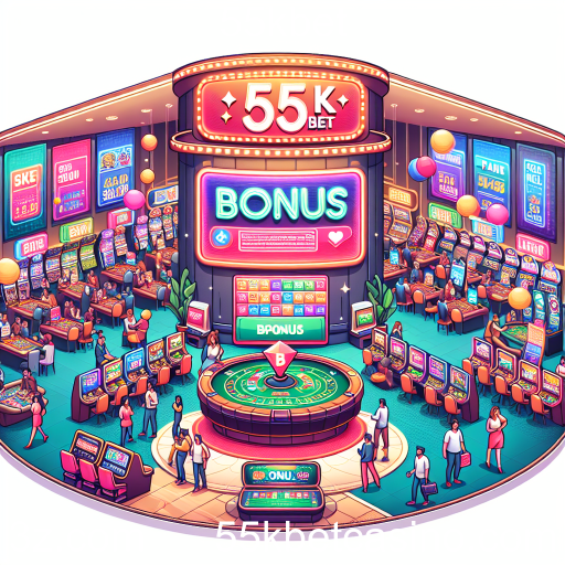 Descubra a Categoria de Bônus na 55kbet