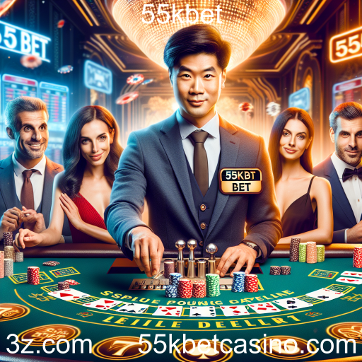 Experiência Imersiva: Jogos 'Ao Vivo' na 55kbet